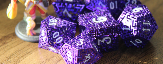 New Purple Labyrinth Dice