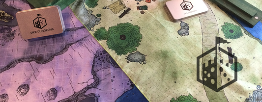 Easy to care for maps for rpg battles.