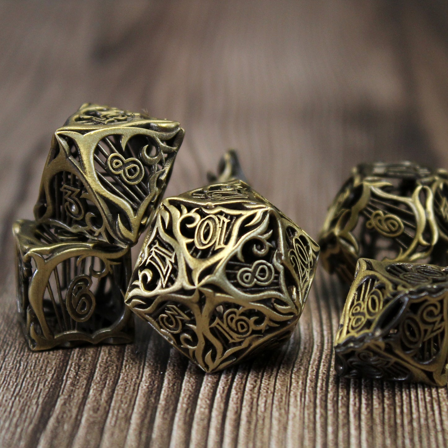 Arsenal Class Dice - Bard Cage Dice Set