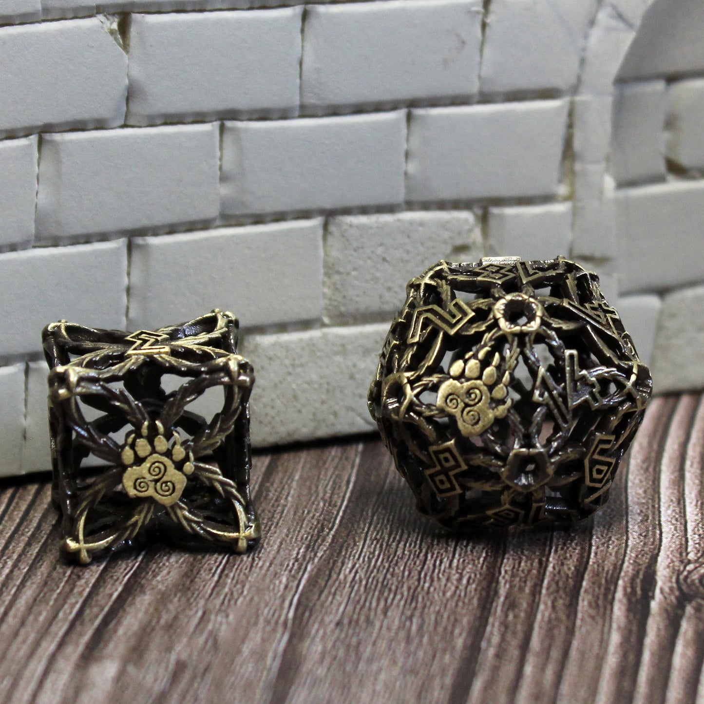 Arsenal Class Dice - Druid Cage Dice Set