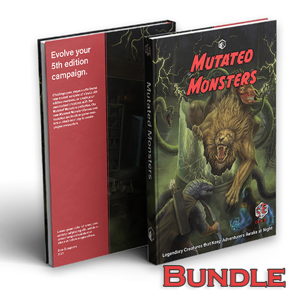 mythical monsters book Mutated Monsters Bundle