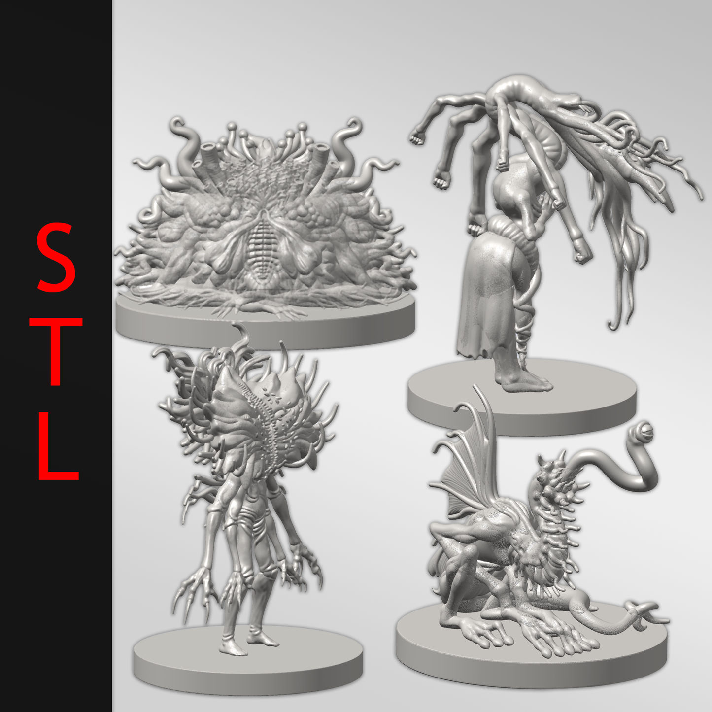 Aberrantis Pack STL (3d Printable)