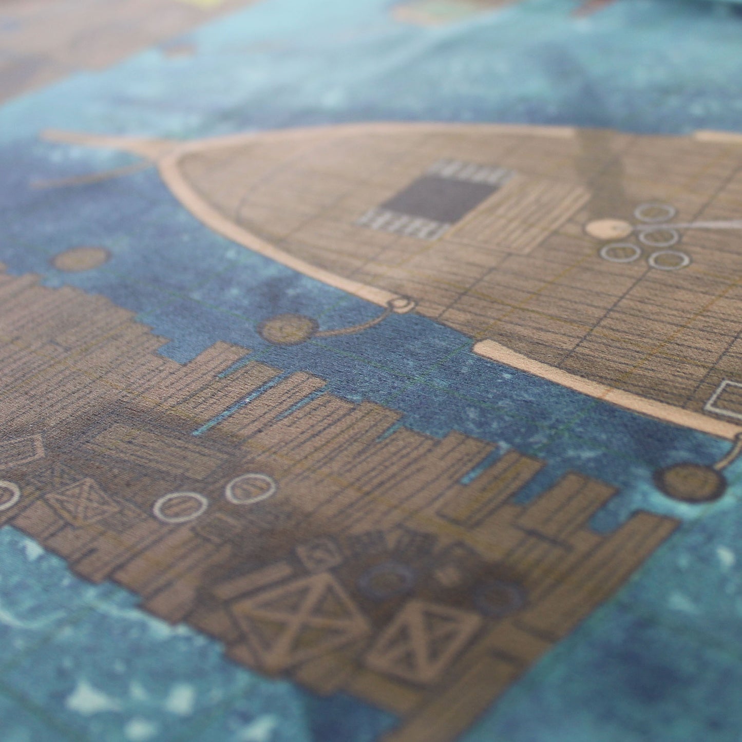 BattleCloth Map - The Harbor