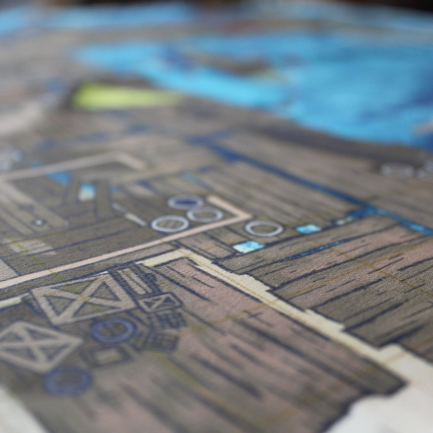 BattleCloth Map - The Harbor
