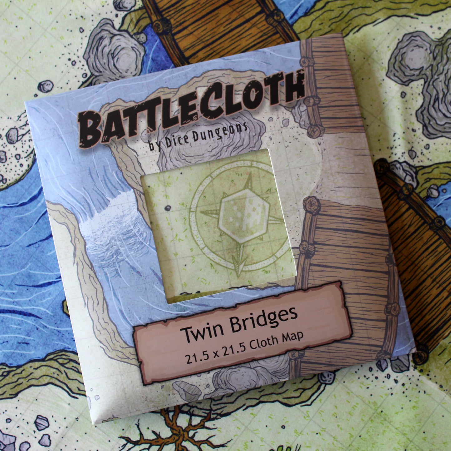 BattleCloth Map - Crossing at Twin Bridges