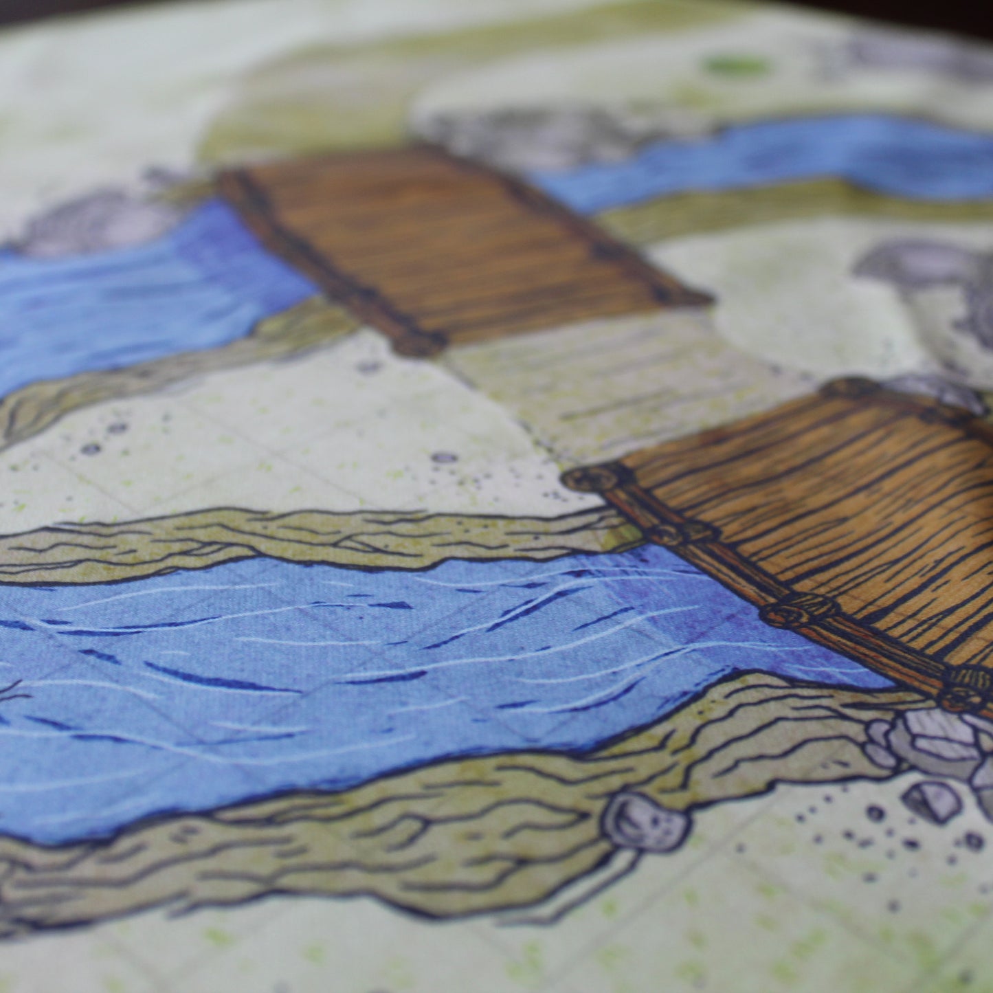BattleCloth Map - Crossing at Twin Bridges
