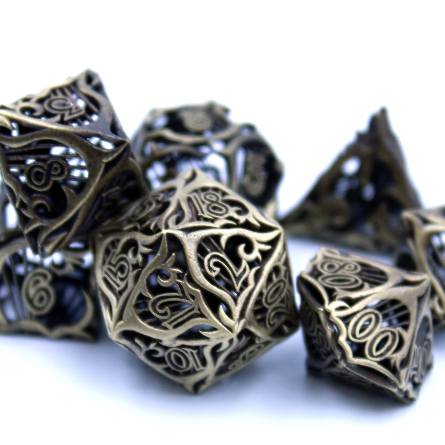 Arsenal Class Dice - Bard Cage Dice Set