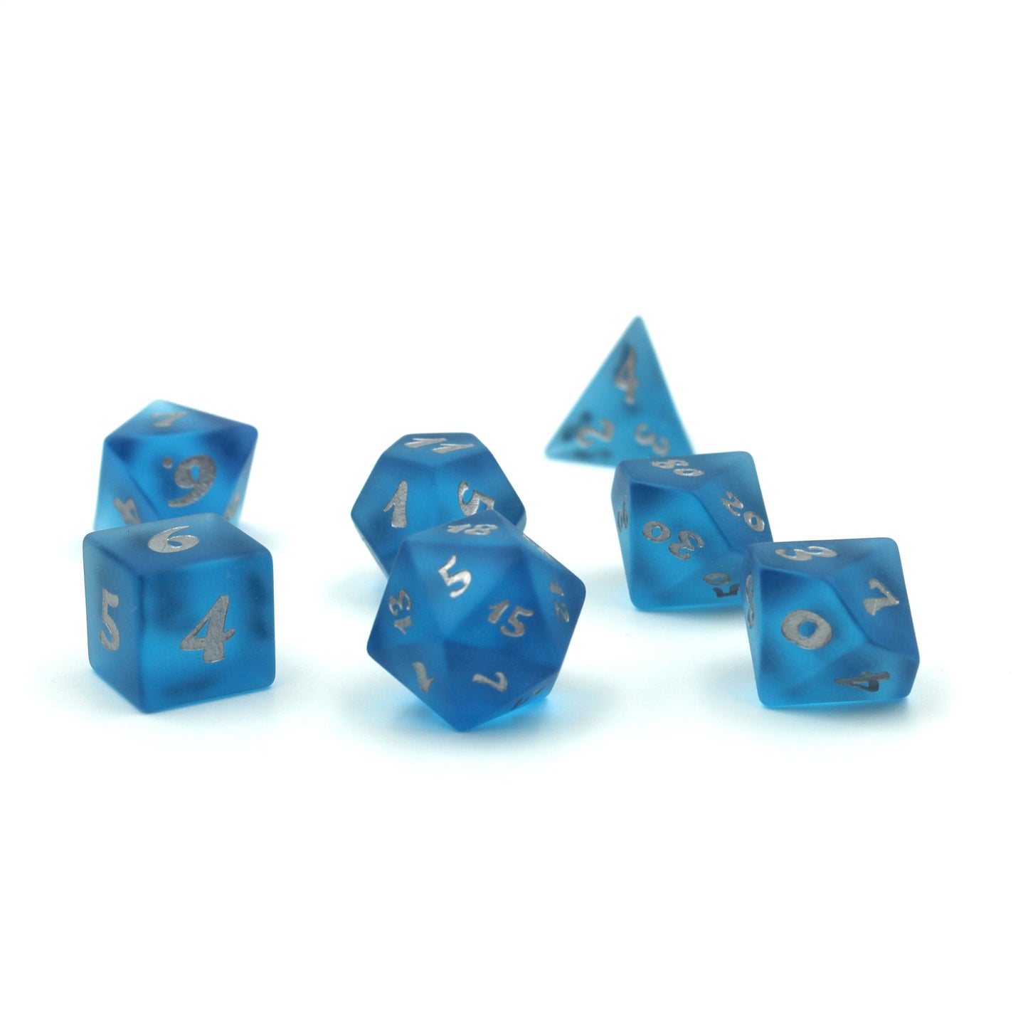 Bermuda Breeze Sea Glass Dice Set