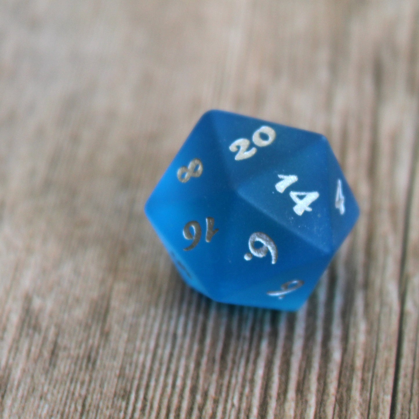 d20 Bermuda Breeze Sea Glass Dice Set