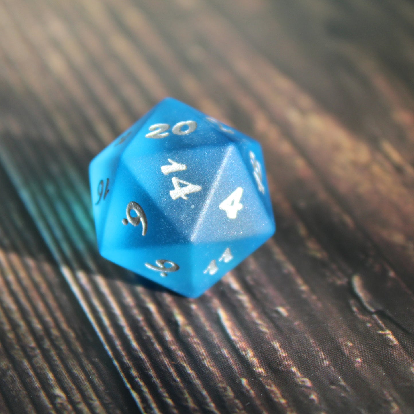 d20 for Bermuda Breeze Sea Glass Dice Set