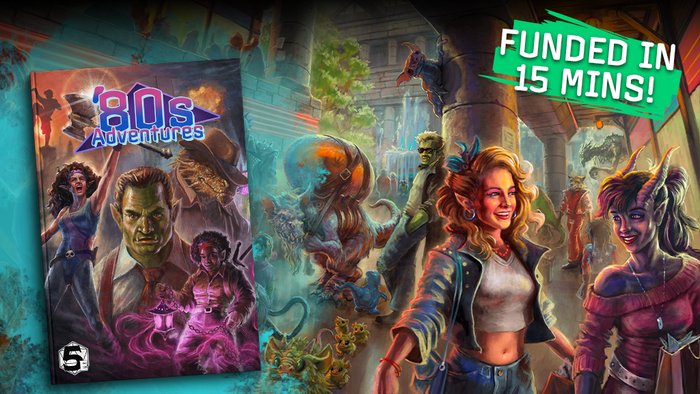 80s Adventures - Funded in 15 Mins