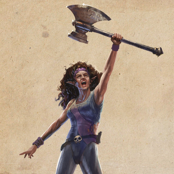 Barbarian dice sets and gear for your dungeons and dragons games.