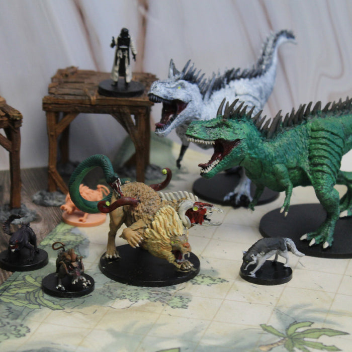 Exclusive miniatures from Dice Dungeons. Featuring minis from Mutated Monsters.