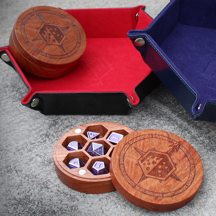 Dice Storage Boxes, Trays, and Bags