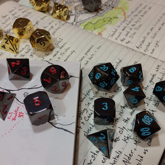 Metal Dice Sets for RPG Gaming