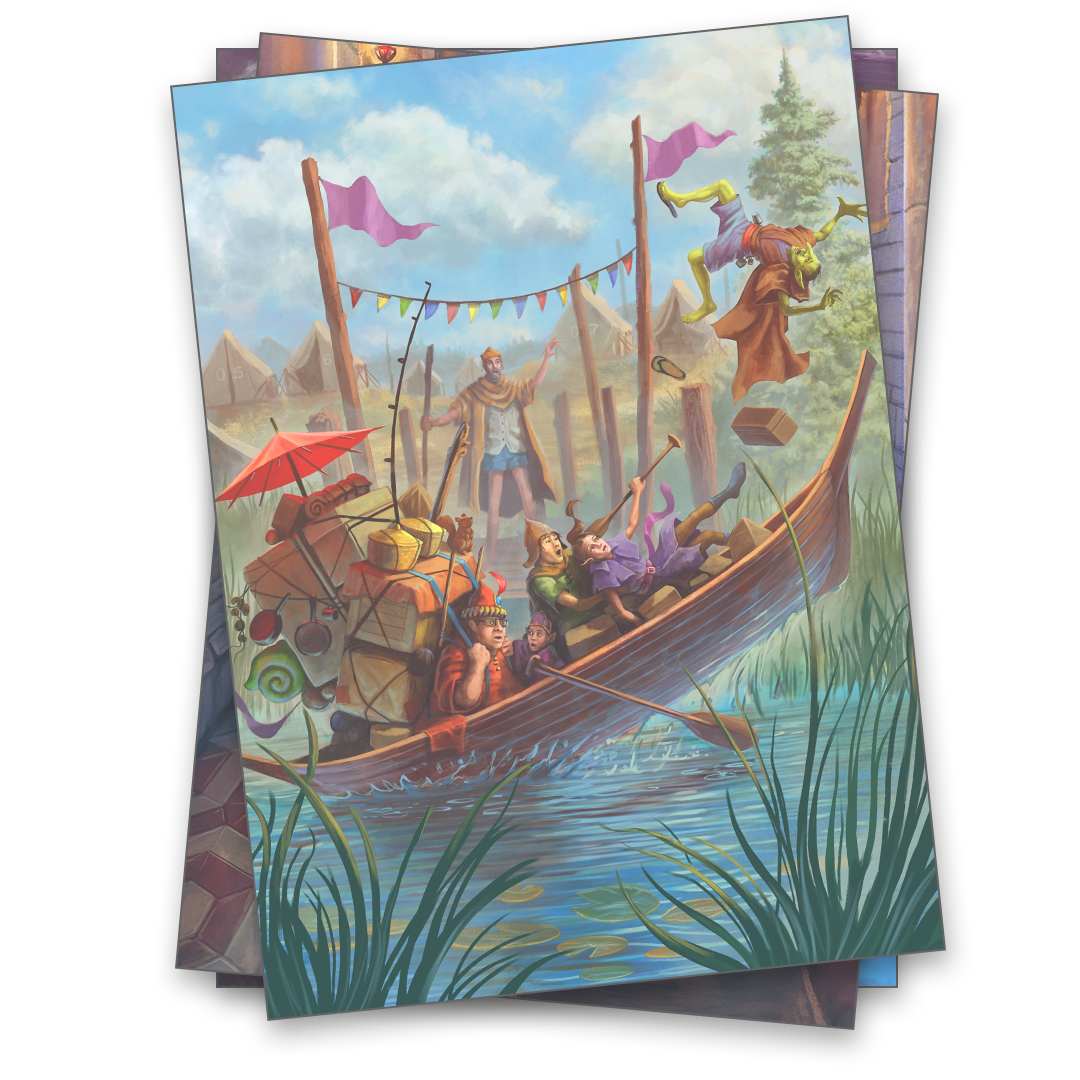 80s Adventures Art Print Set (4 Posters)