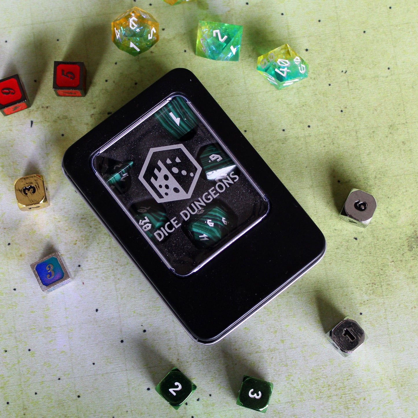 Dice Dungeons Black Dice Box