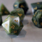 Brazilian Jade Dice Set with Display Box