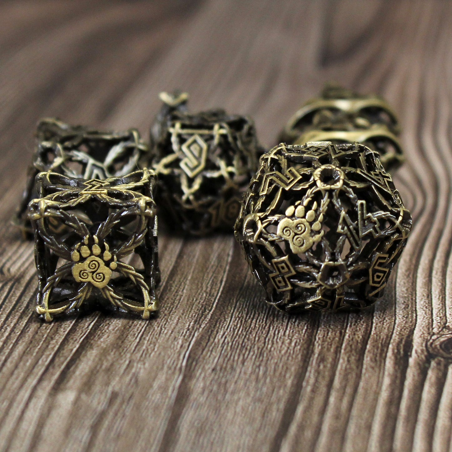 Arsenal Class Dice - Druid Cage Dice Set