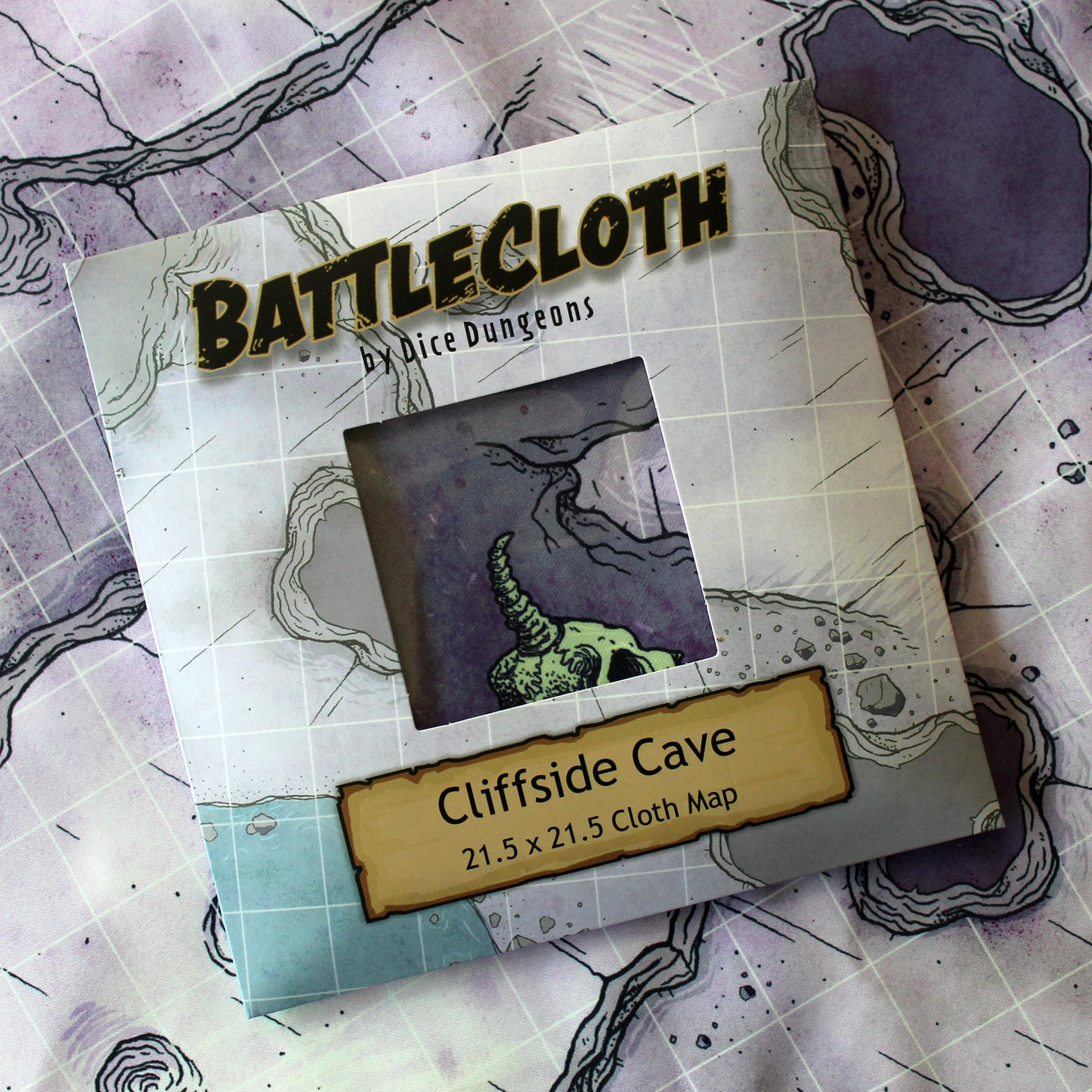BattleCloth Map - Cliffside Cave