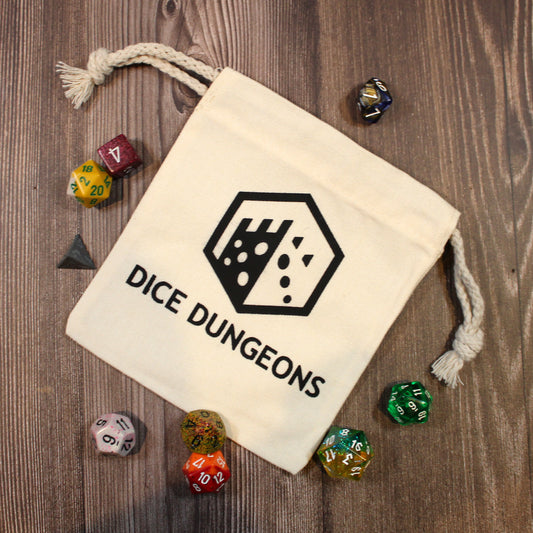 Dice Dungeons Cotton Dice Bag