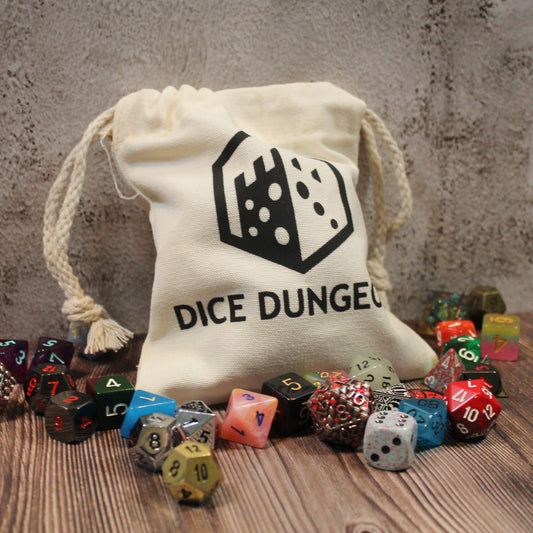 Dice Dungeons Cotton Dice Bag