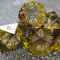 Speakeasy Liquid Core Dice Set - Dark & Stormy