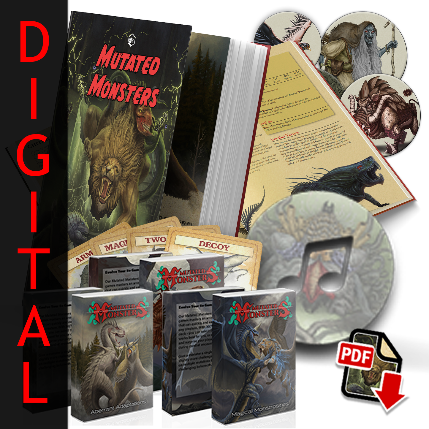Mutated Monsters Digital Bundle