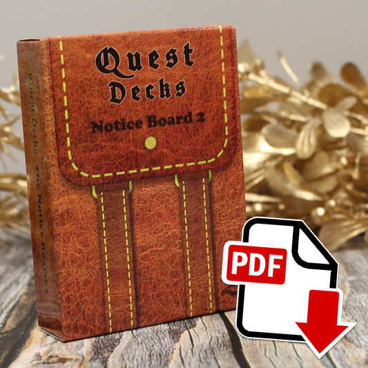 Digital Quest Decks: The Notice Board 2 (PDF)