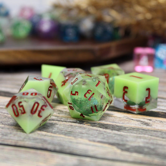 Speakeasy Liquid Core Dice Set - Last Word