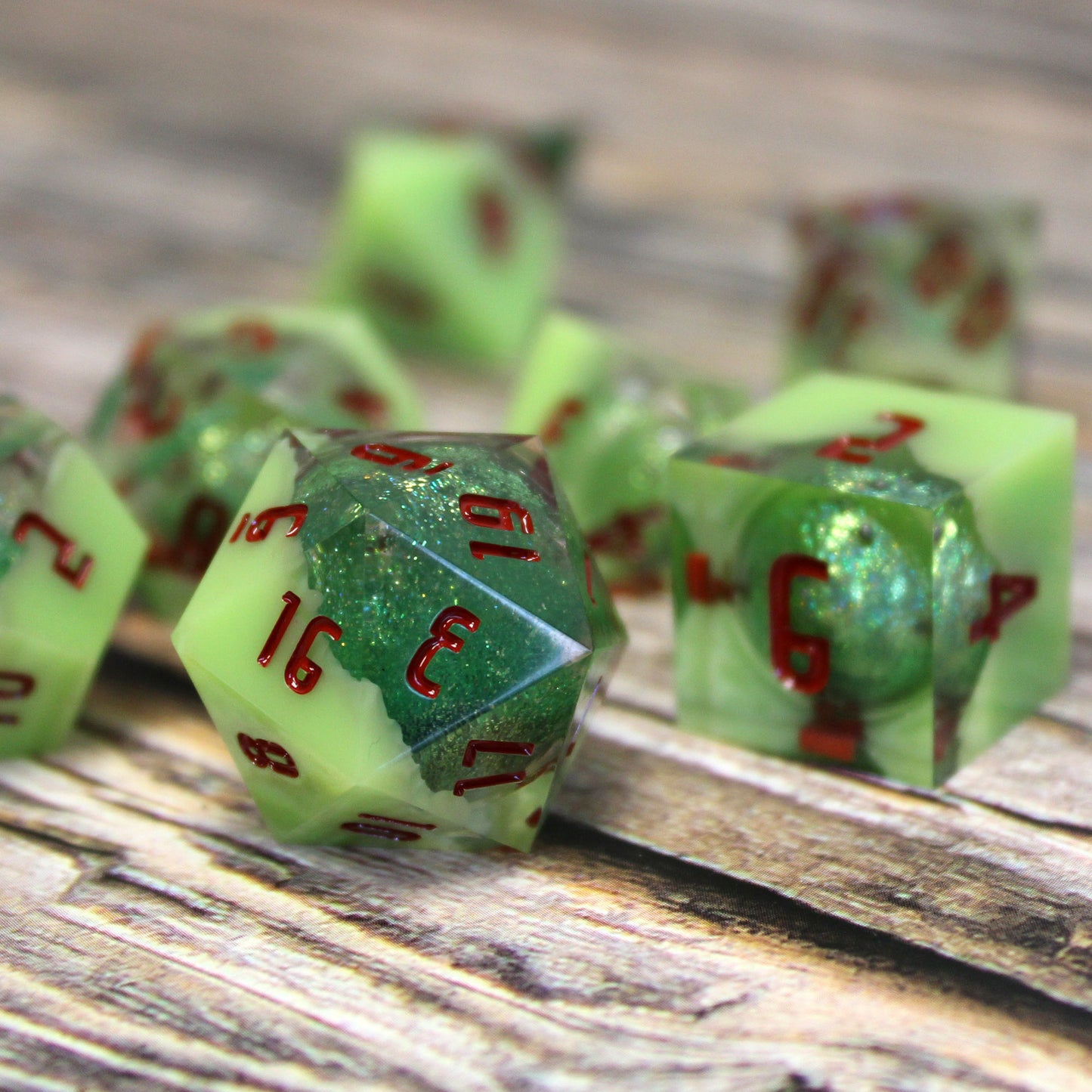 Speakeasy Liquid Core Dice Set - Last Word