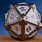 Trove Dice: Ivory Vault Metal Dice Set