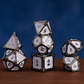 Trove Dice: Ivory Vault Metal Dice Set