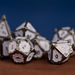 Trove Dice: Ivory Vault Metal Dice Set