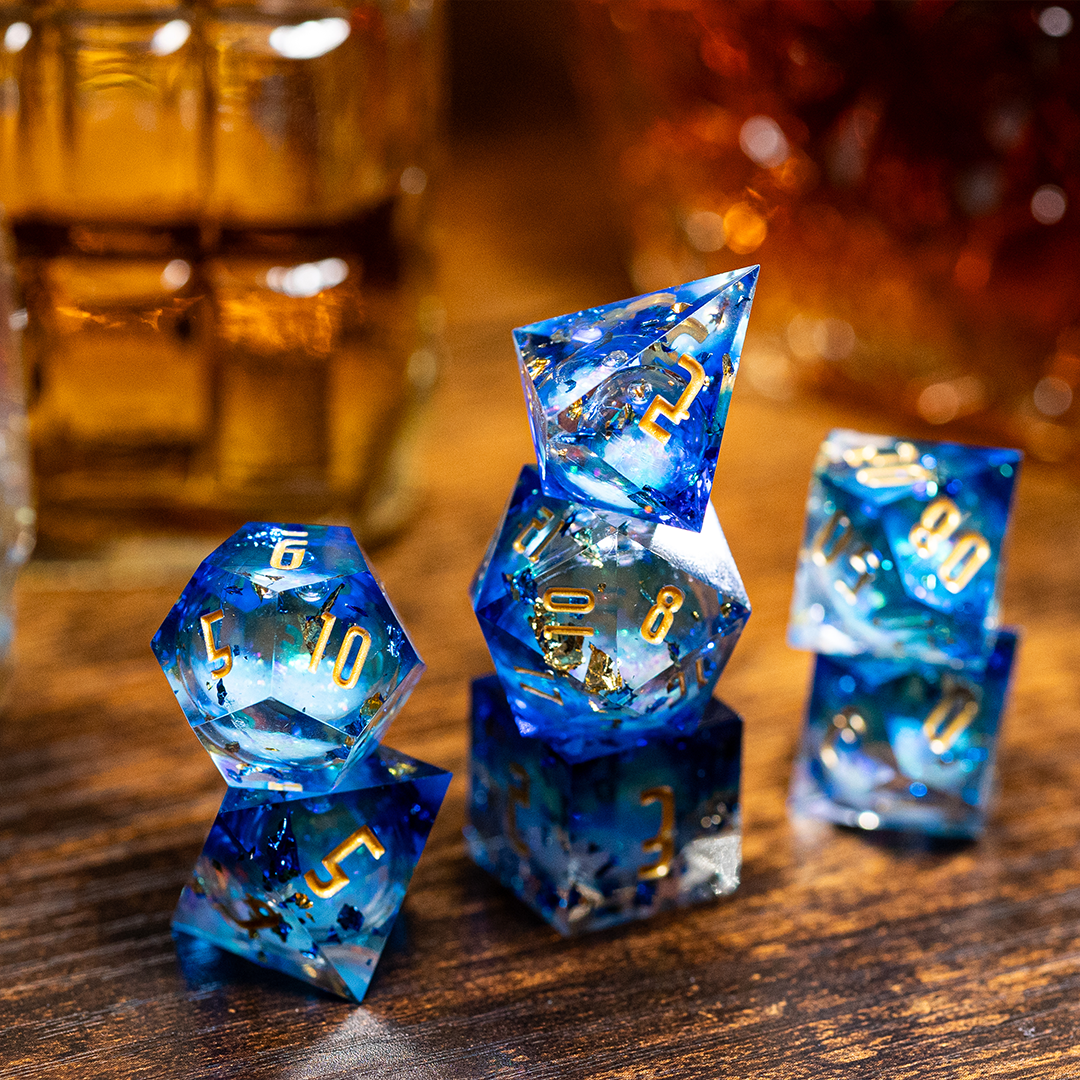 Speakeasy Liquid Core Dice Set - Martini