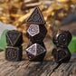 Metal Mechanist Antique Copper Dice Set
