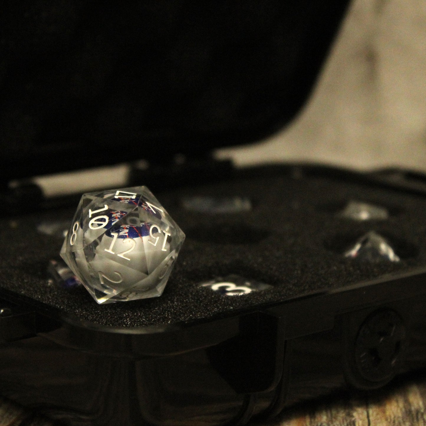 Dicetronauts Liquid Core Dice & Box Set