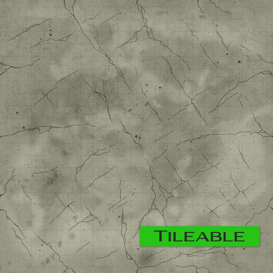 Image of a battle map depicting the floor of a cave