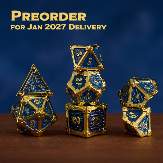Trove Dice: Royal Hoard Metal Dice Set