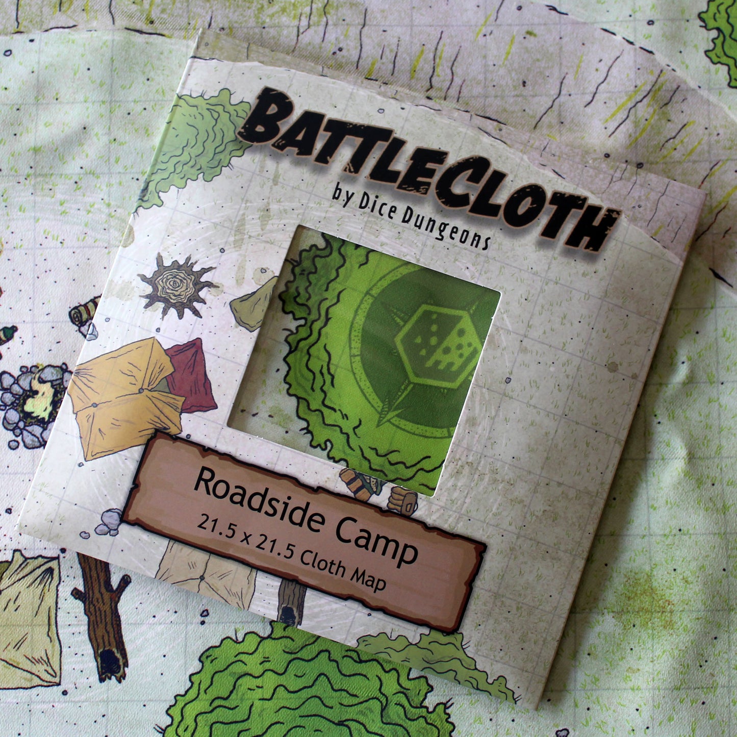 BattleCloth Map - Roadside Campsite