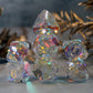Royal Dice Prismatic Multifaceted Glass Dice Set