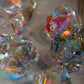 Royal Dice Prismatic Multifaceted Glass Dice Set