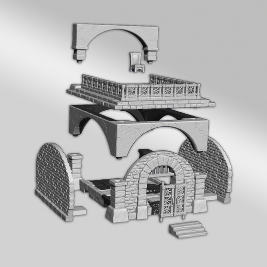 Arena Gate STL (3d Printable)