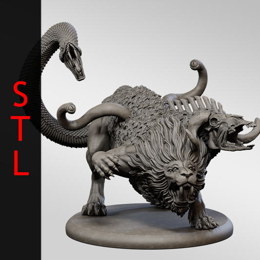 Amalgam Chimera STL (3d Printable)