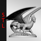 Neon Dragon STL (3d Printable)