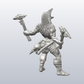 Raven Barbarian STL (3d Printable)