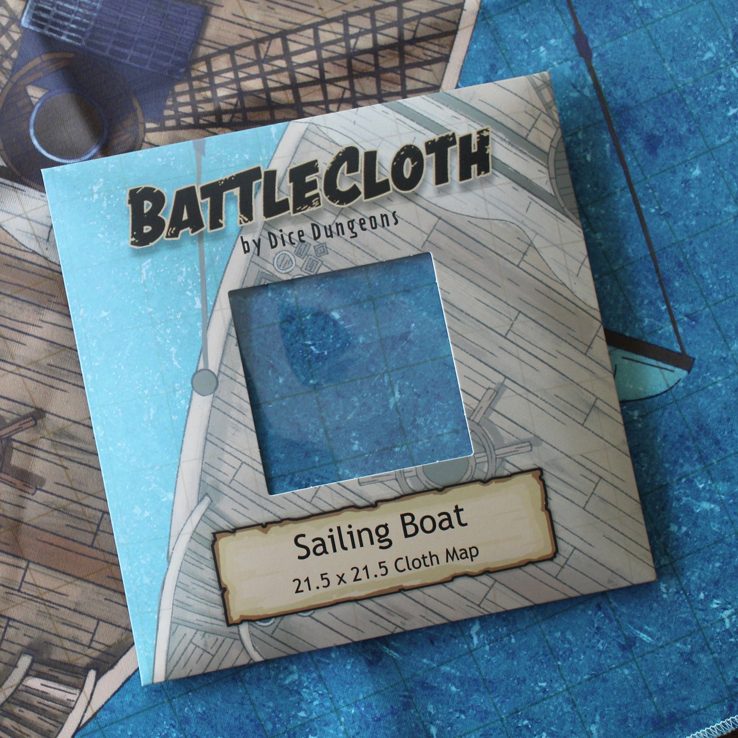 BattleCloth Map - Sailing Boat