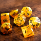 Speakeasy Liquid Core Dice Set - Tequila Sunrise