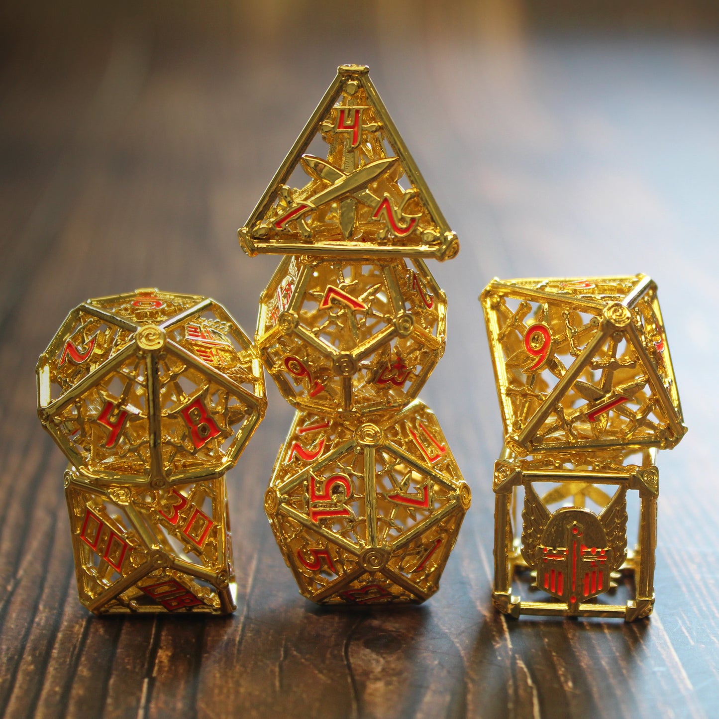 Arsenal Class Dice - Paladin Cage Dice Set