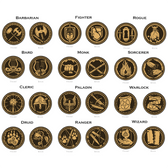 Character Coins - All Class Token Set – Dice Dungeons